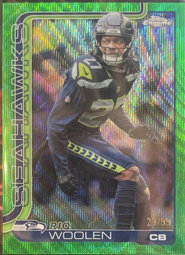 Riq Woolen [Green Wave Refractor] #278
