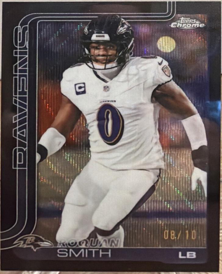 Roquan Smith [Black Wave Refractor] #27