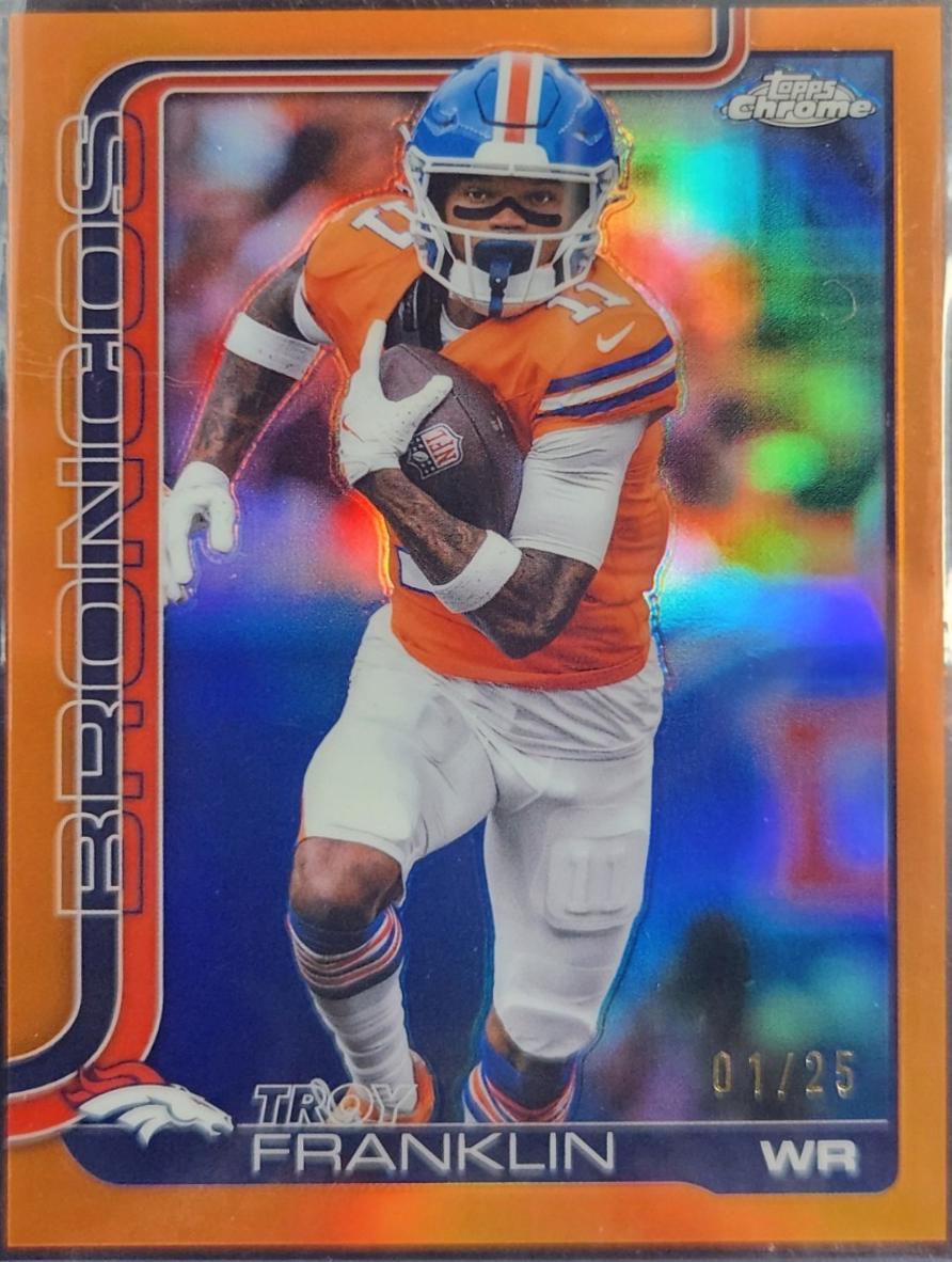 Troy Franklin [Orange Refractor] #91