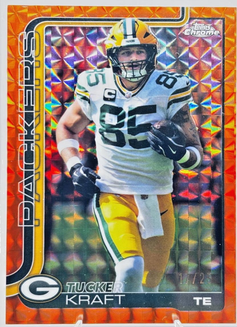 Tucker Kraft [Orange Geometric Refractor] #108