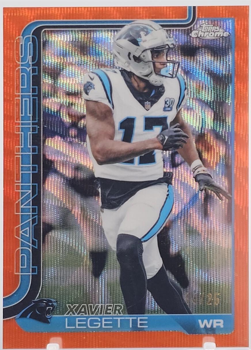 Xavier Legette [Orange Wave Refractor] #38