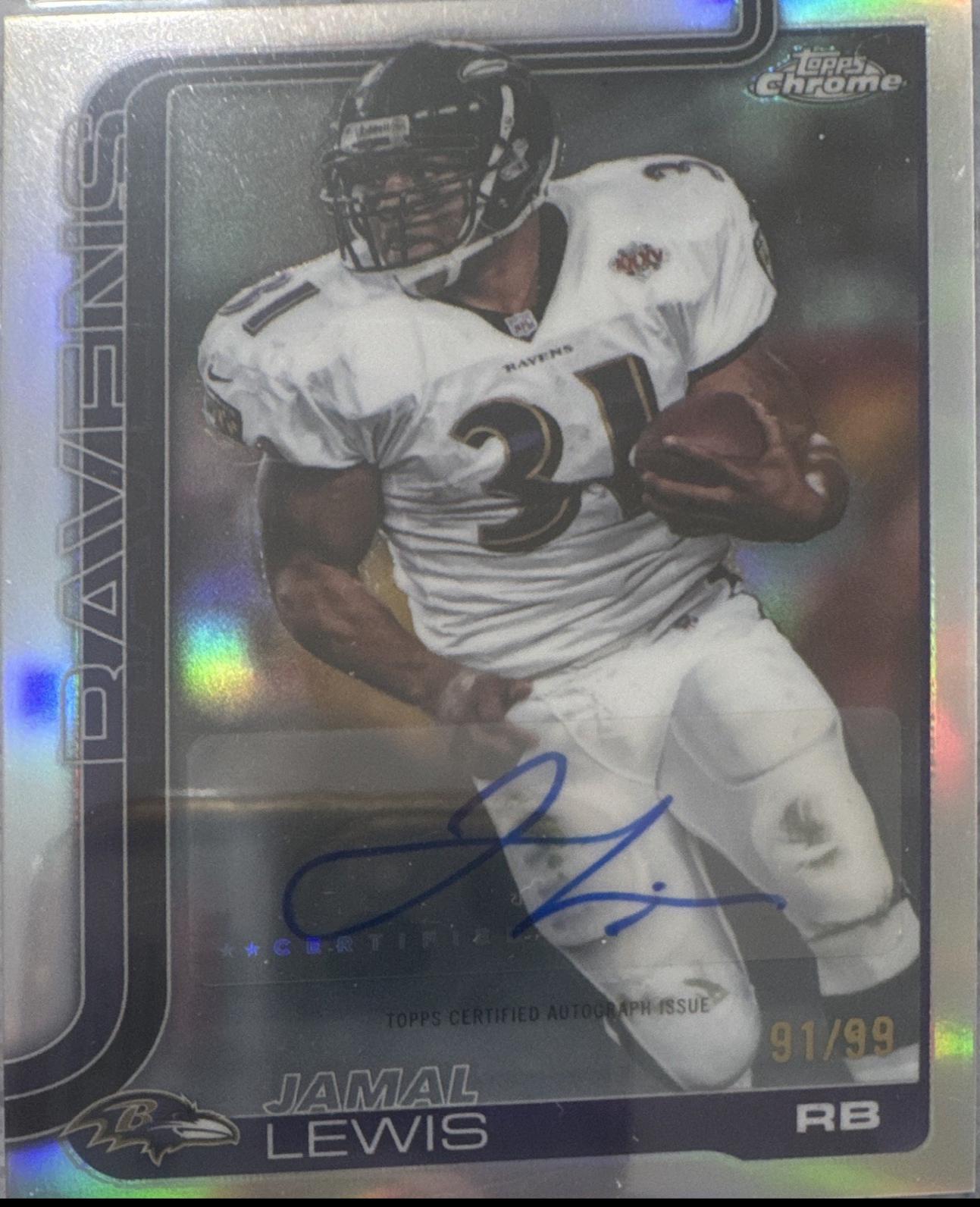 Jamal Lewis [Refractor] #CLA-JL
