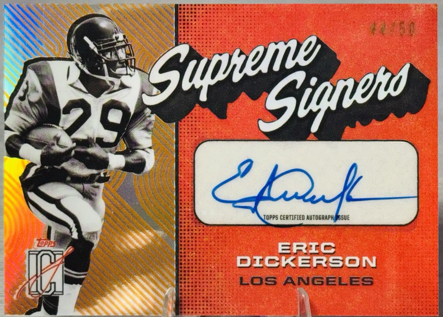Eric Dickerson [Orange] #SS-ED