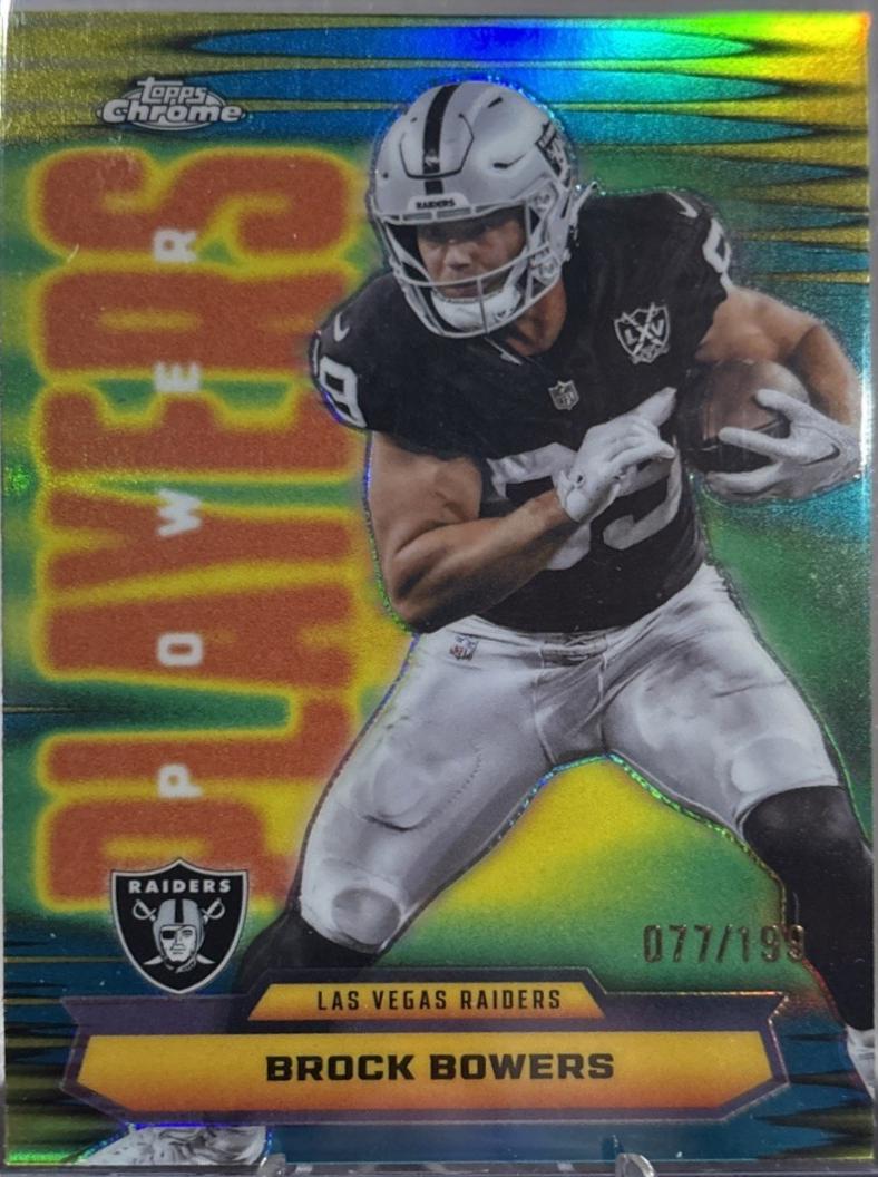 Brock Bowers [Aqua Refractor] #PP-31