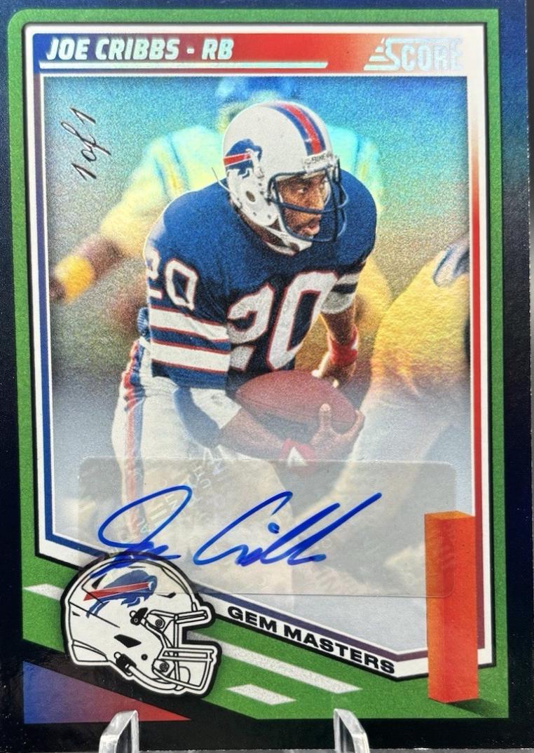 Joe Cribbs [Gem Master Signature Red Zone] #293