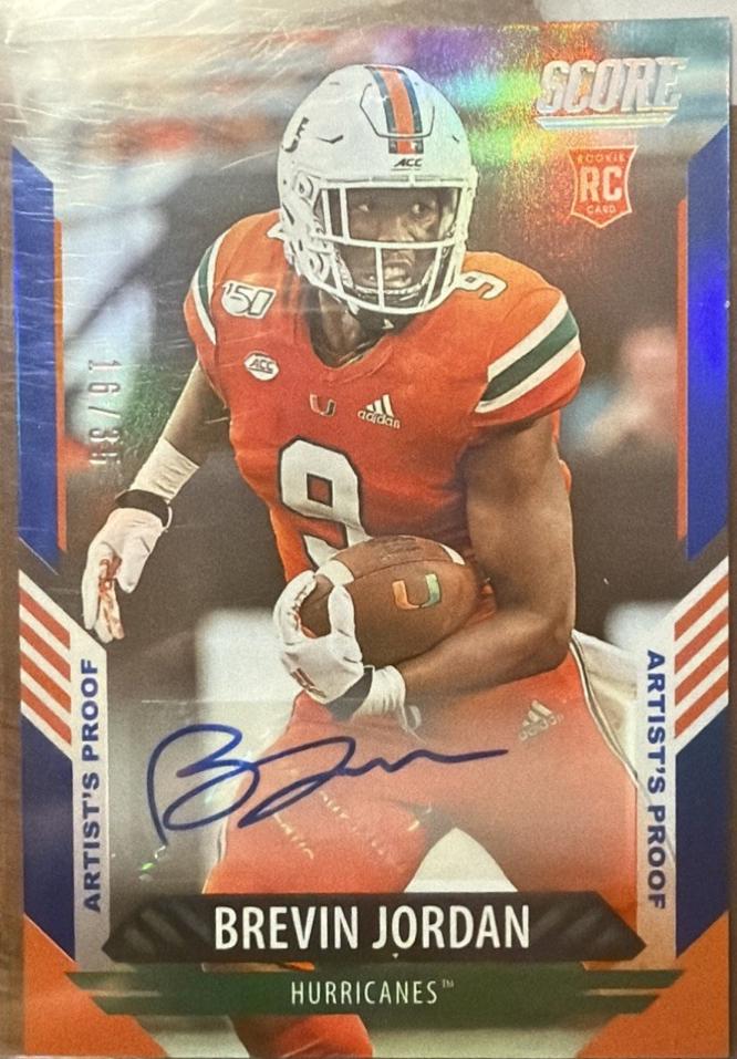 Brevin Jordan [Artist's Proof] #387
