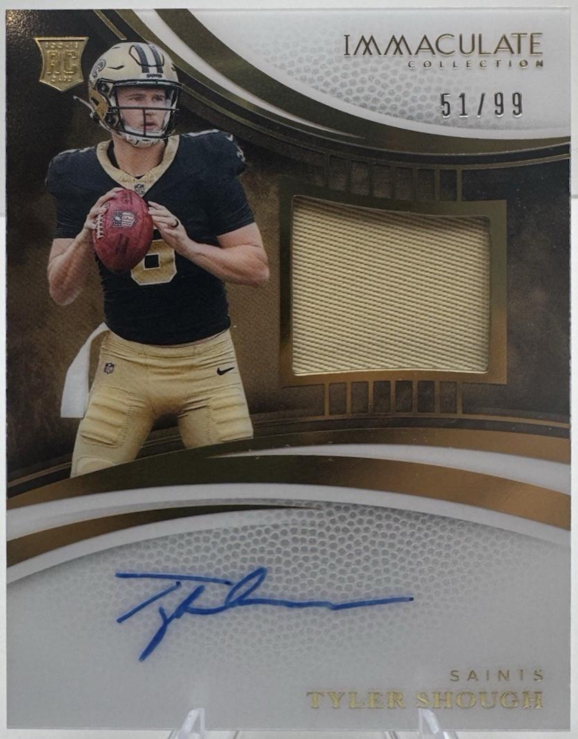 Tyler Shough [Rookie Patch Autograph] #105