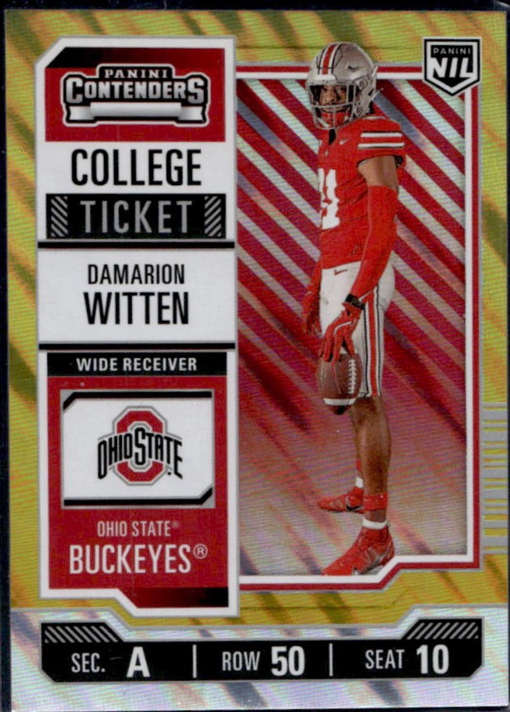 Damarion Witten [Gold] #9