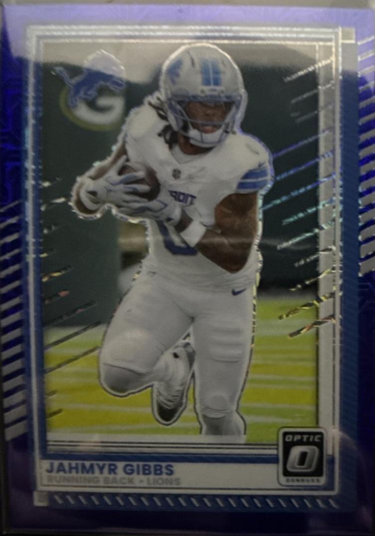 Jahmyr Gibbs [Blue Mojo] #79