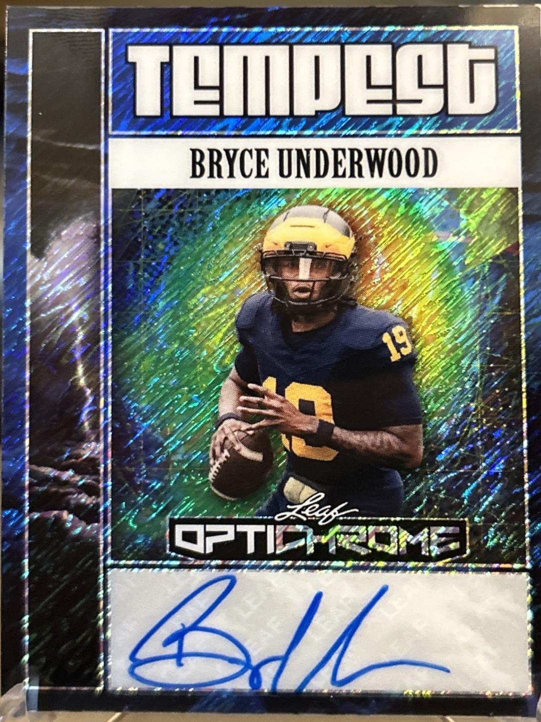 Bryce Underwood [Shimmer Blue] #TA-BU1