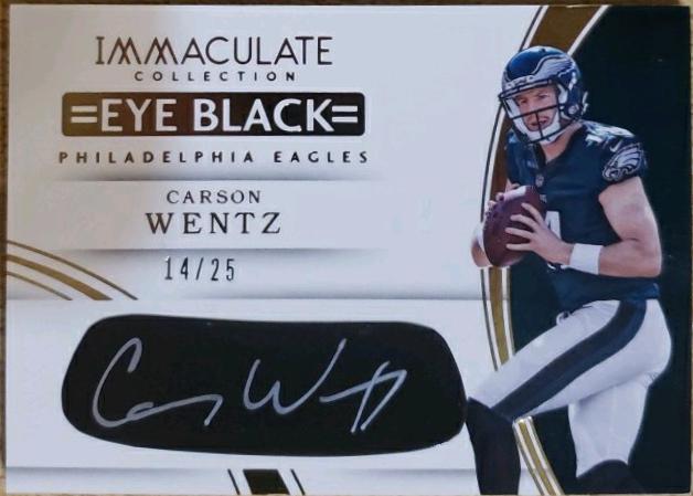 Carson Wentz [Rookie Autograph] #CW
