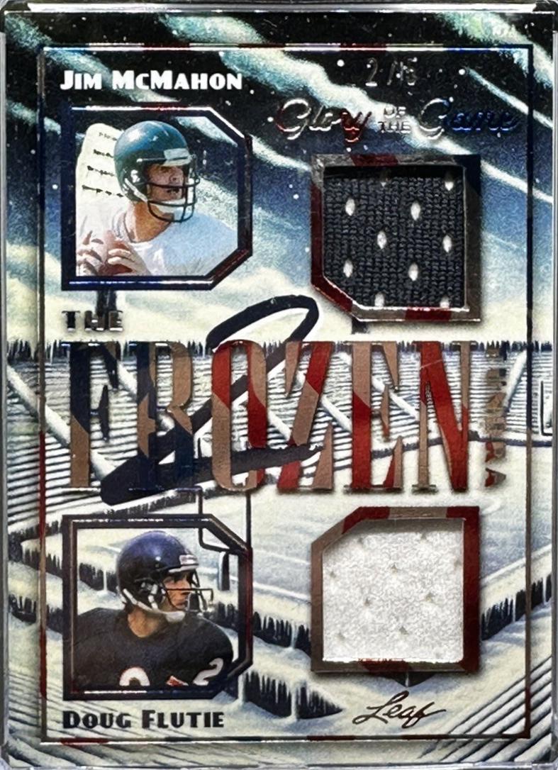 Jim McMahon/Doug Flutie [USA Flag Foil] #FT-7
