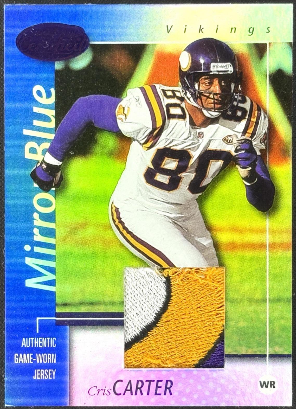 Cris Carter [Mirror Blue Jersey] #48