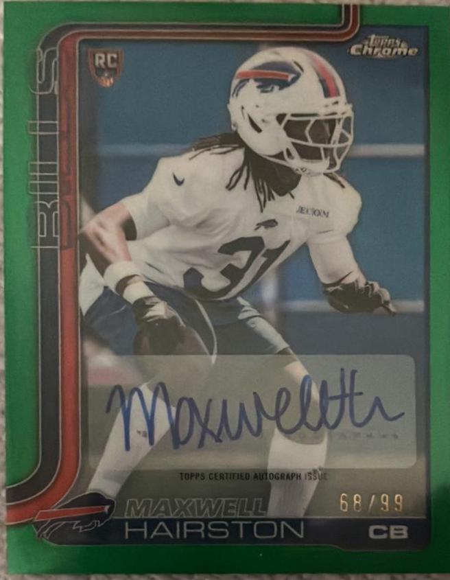 Maxwell Hairston [Green Refractor] #RRA-MH