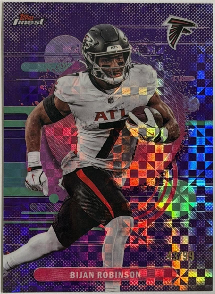 Bijan Robinson [Purple X-Fractor] #150