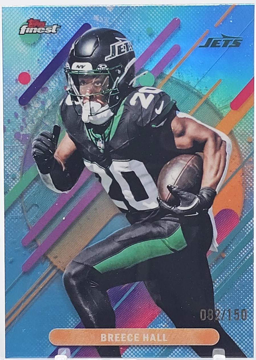 Breece Hall [Sky Blue Refractor] #254