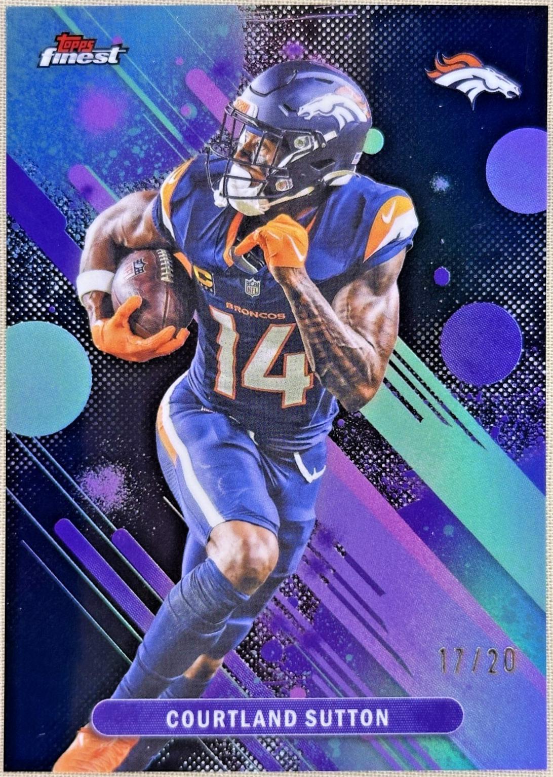 Courtland Sutton [Black Refractor] #88