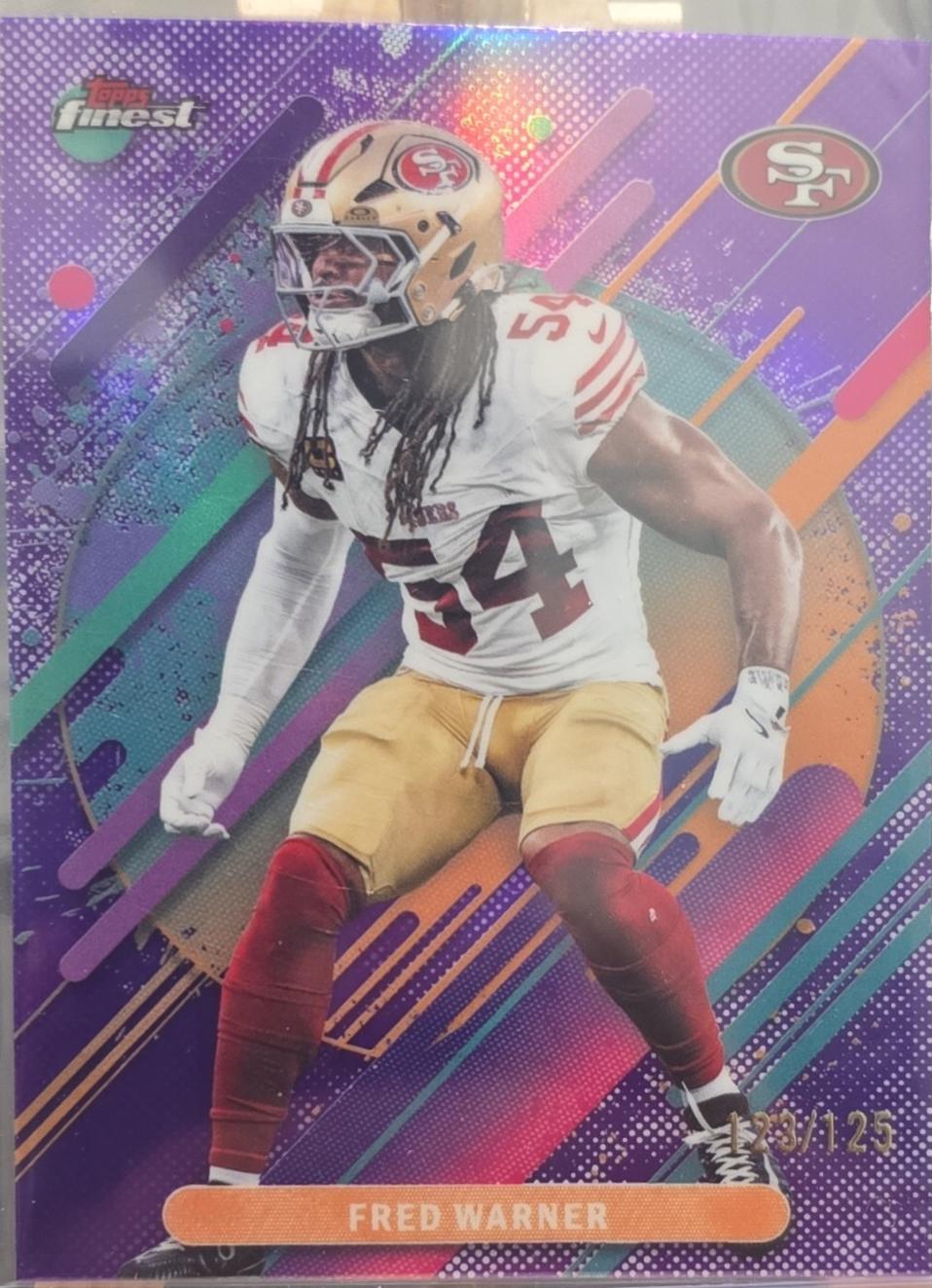 Fred Warner [Purple Refractor] #287