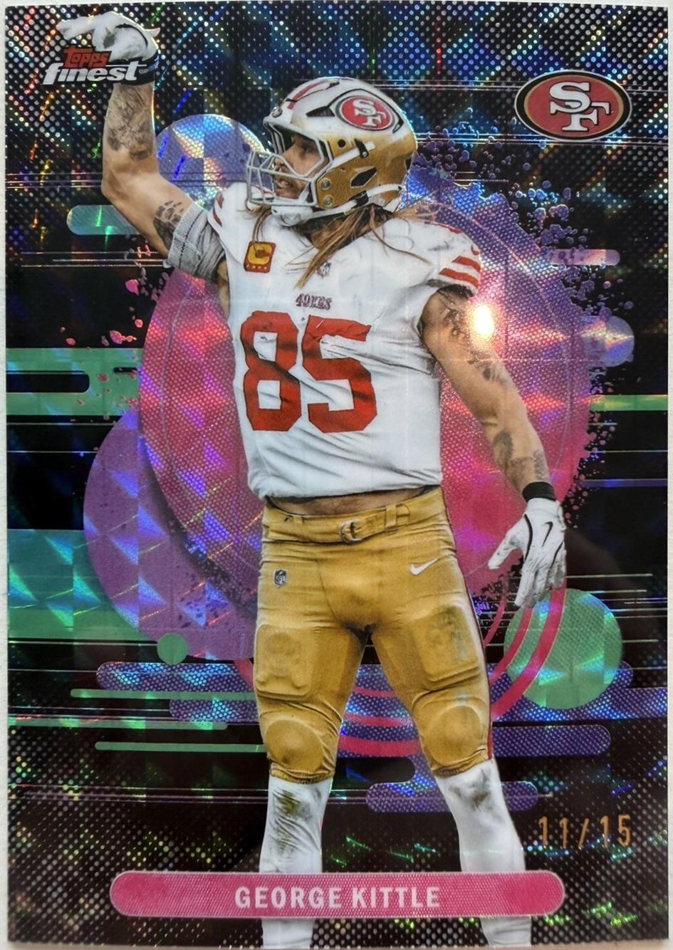 George Kittle [Black Refractor] #184