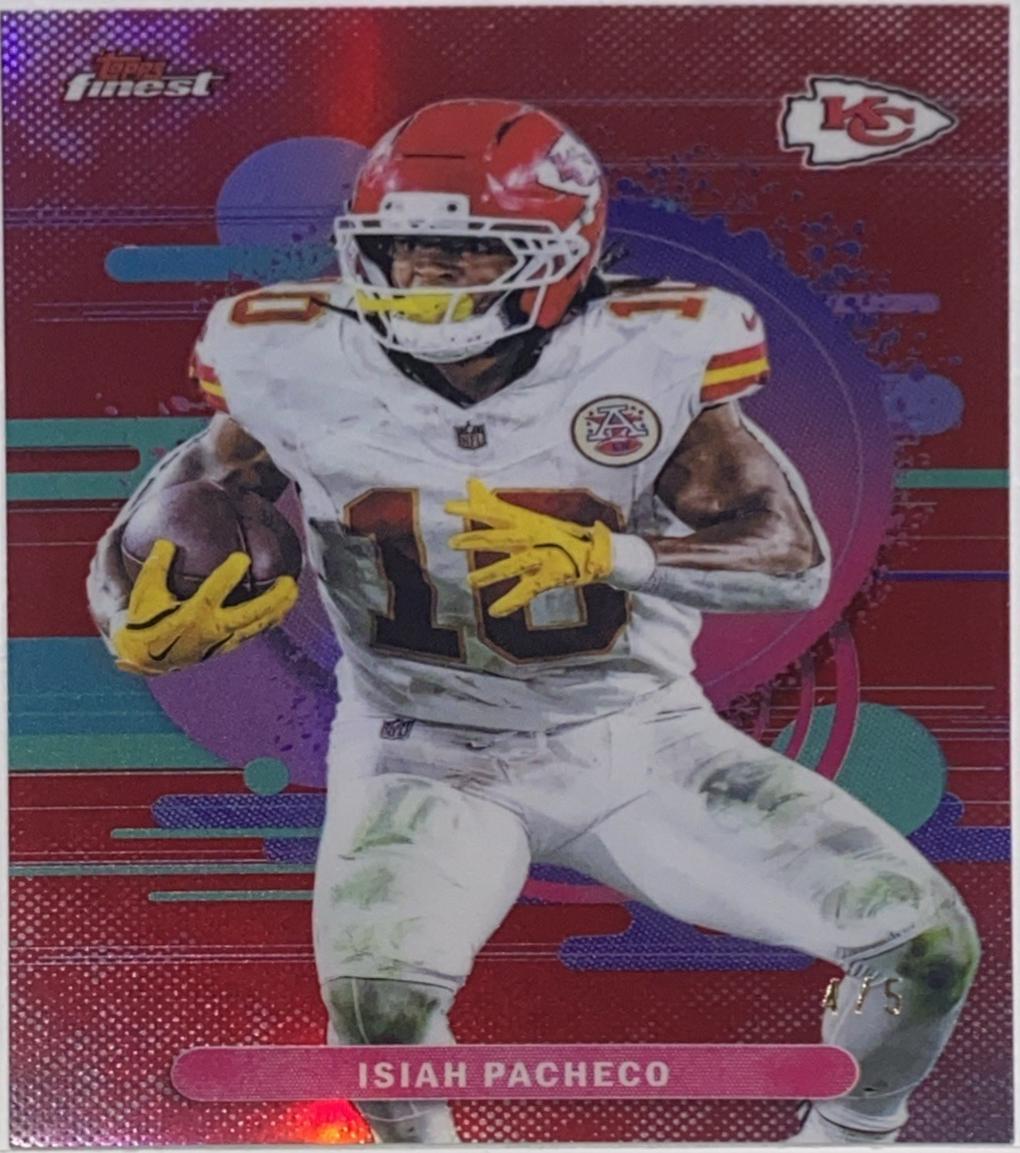Isiah Pacheco [Red Geometric] #156