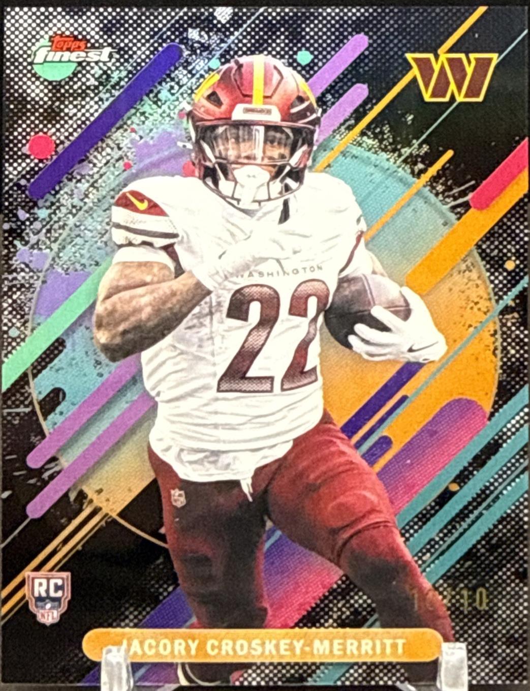 Jacory Croskey-Merritt [Black Refractor] #213