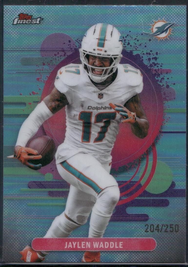 Jaylen Waddle [Sky Blue Refractor] #171