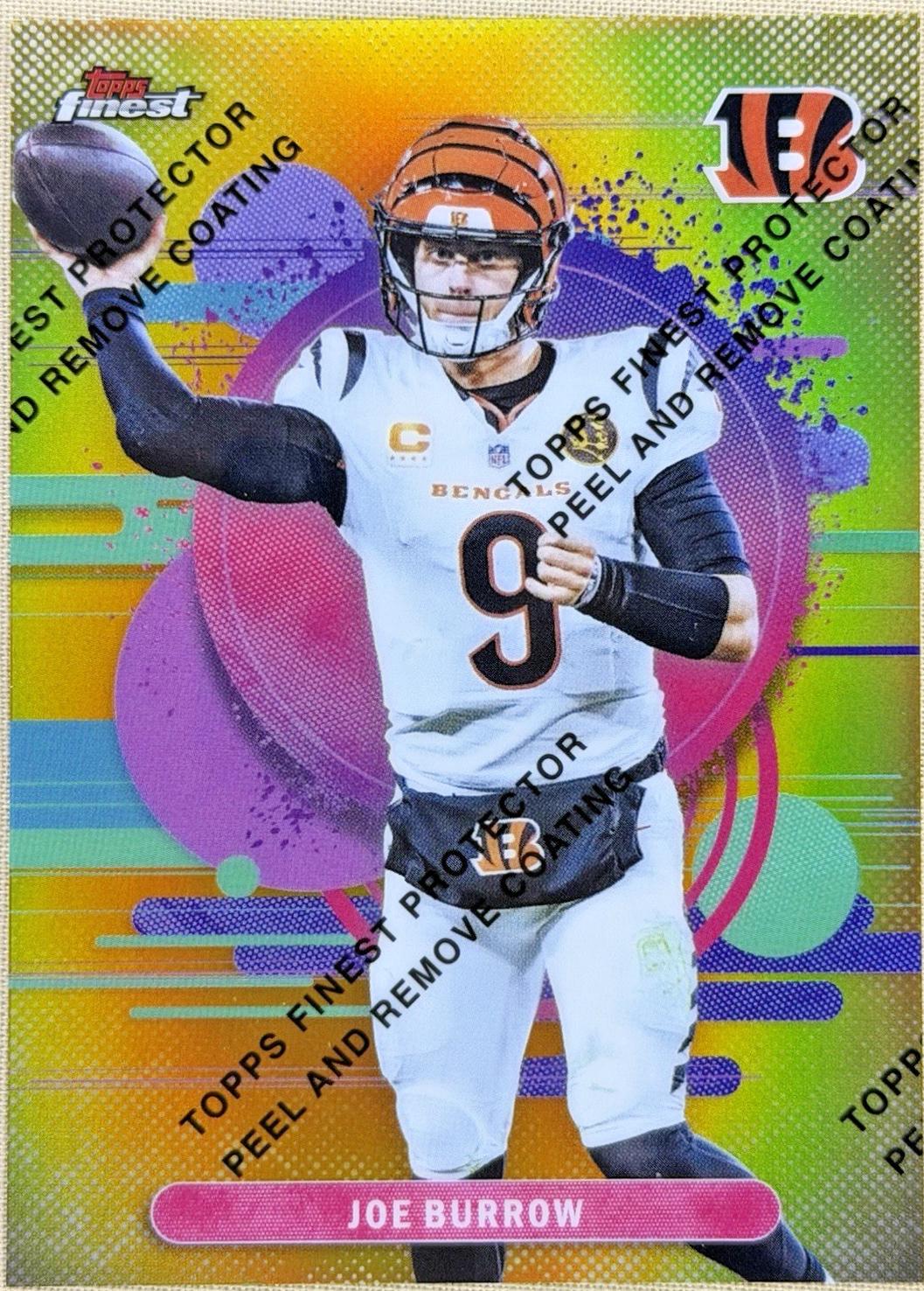 Joe Burrow [Gold Refractor] #128