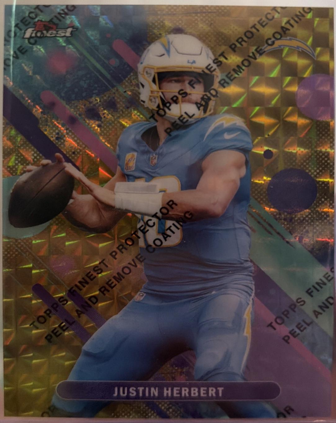 Justin Herbert [Gold Refractor] #59