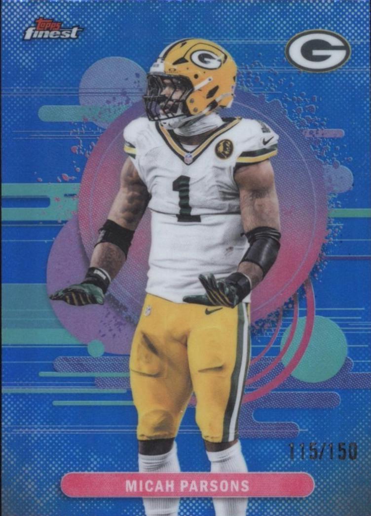 Micah Parsons [Blue Refractor] #187