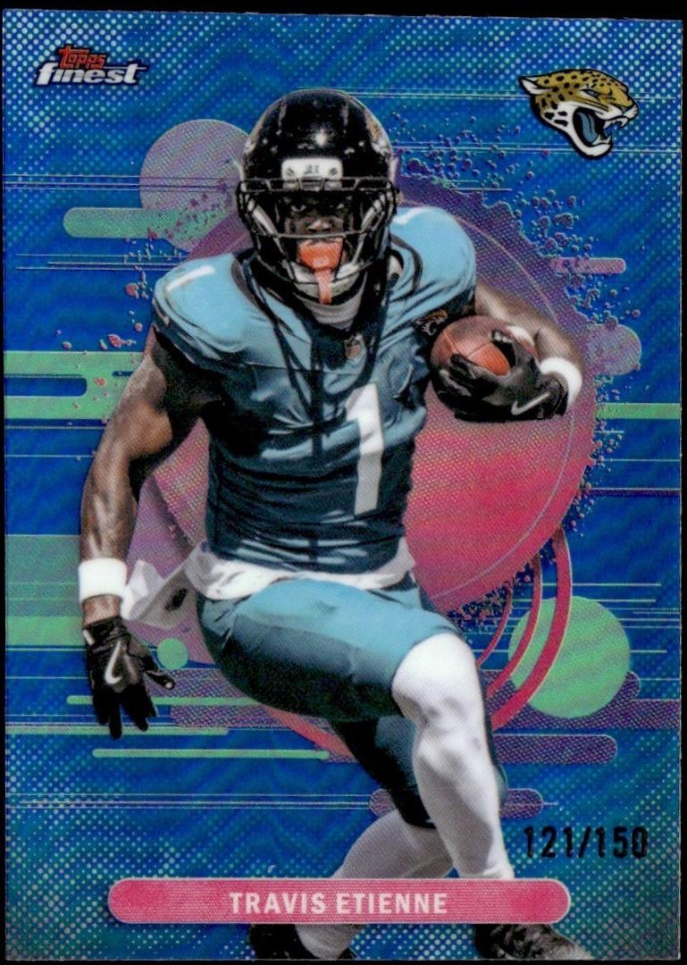 Travis Etienne [Blue Refractor] #155