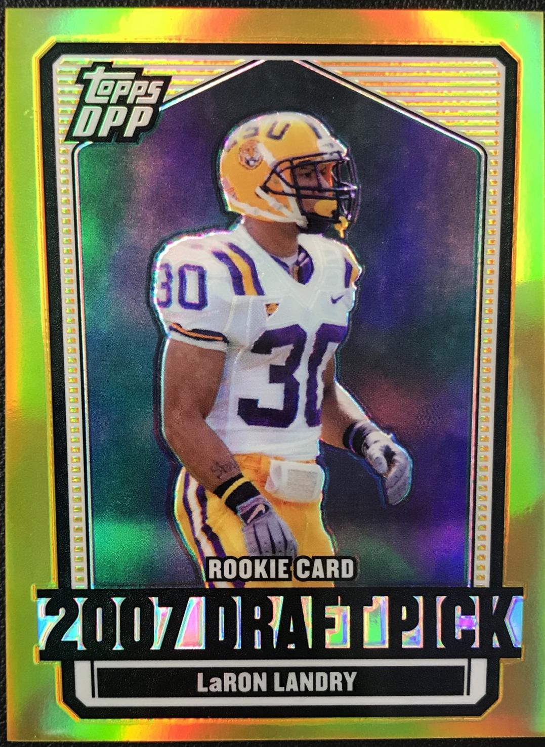 LaRon Landry [Chrome Gold Refractor] #117