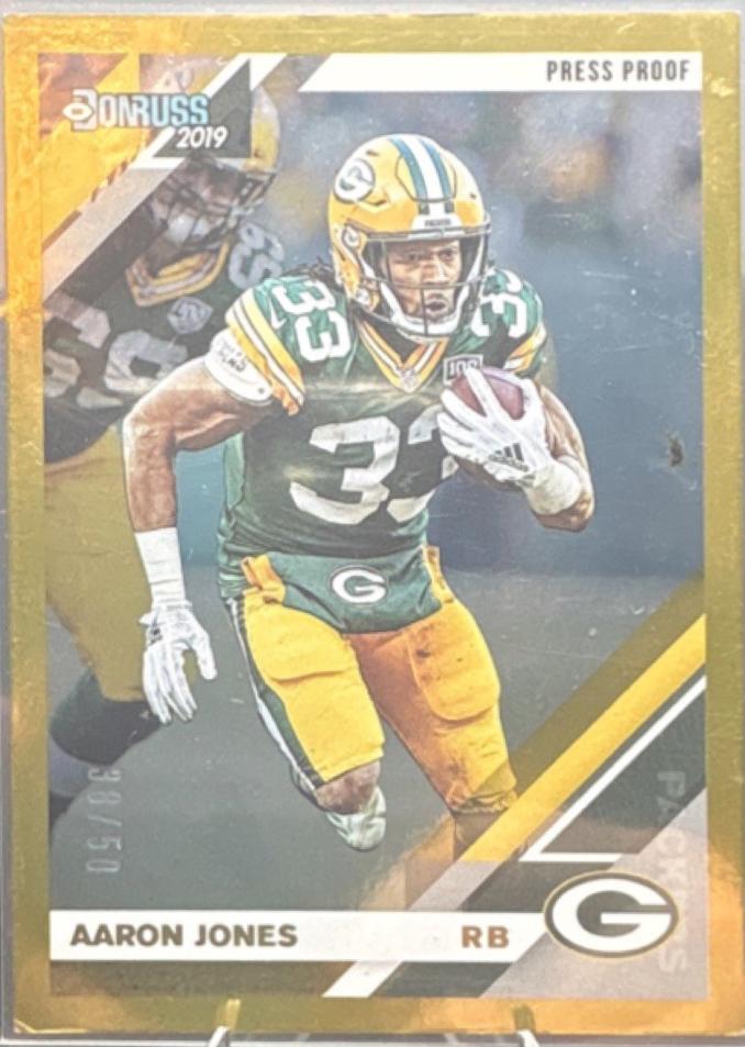 Aaron Jones [Gold Press Proof] #100