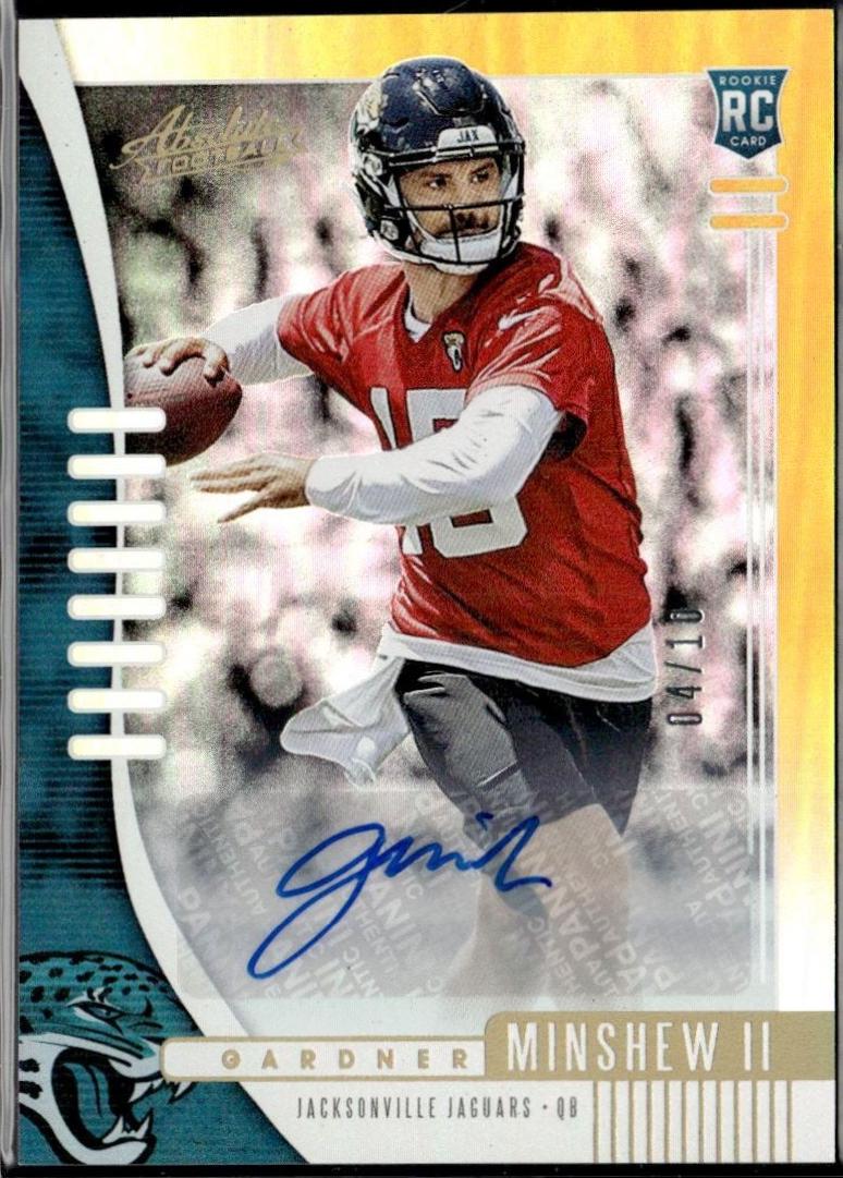 Gardner Minshew II [Spectrum Gold Autograph] #162