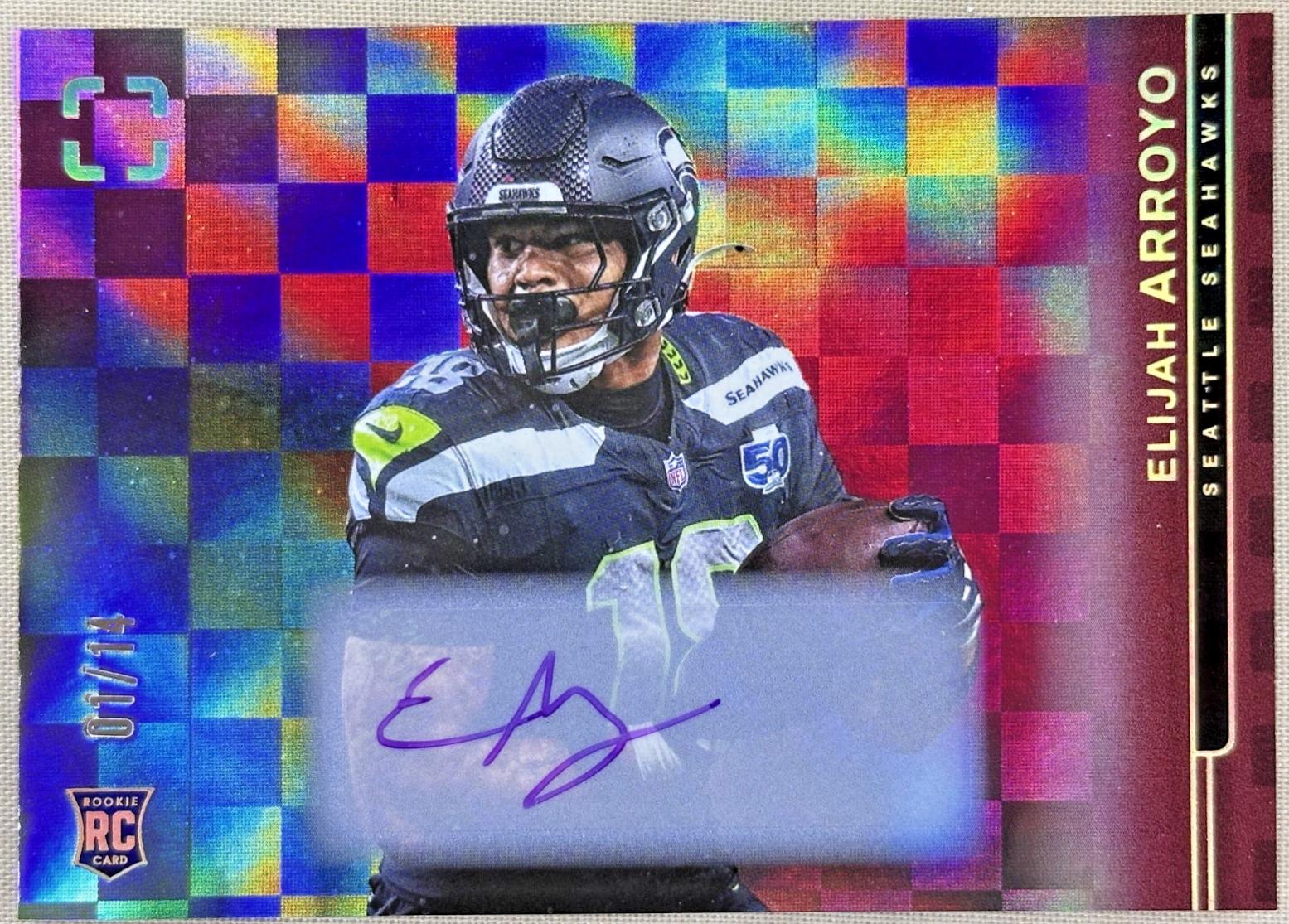 Elijah Arroyo [Maroon Rookie Autograph] #194