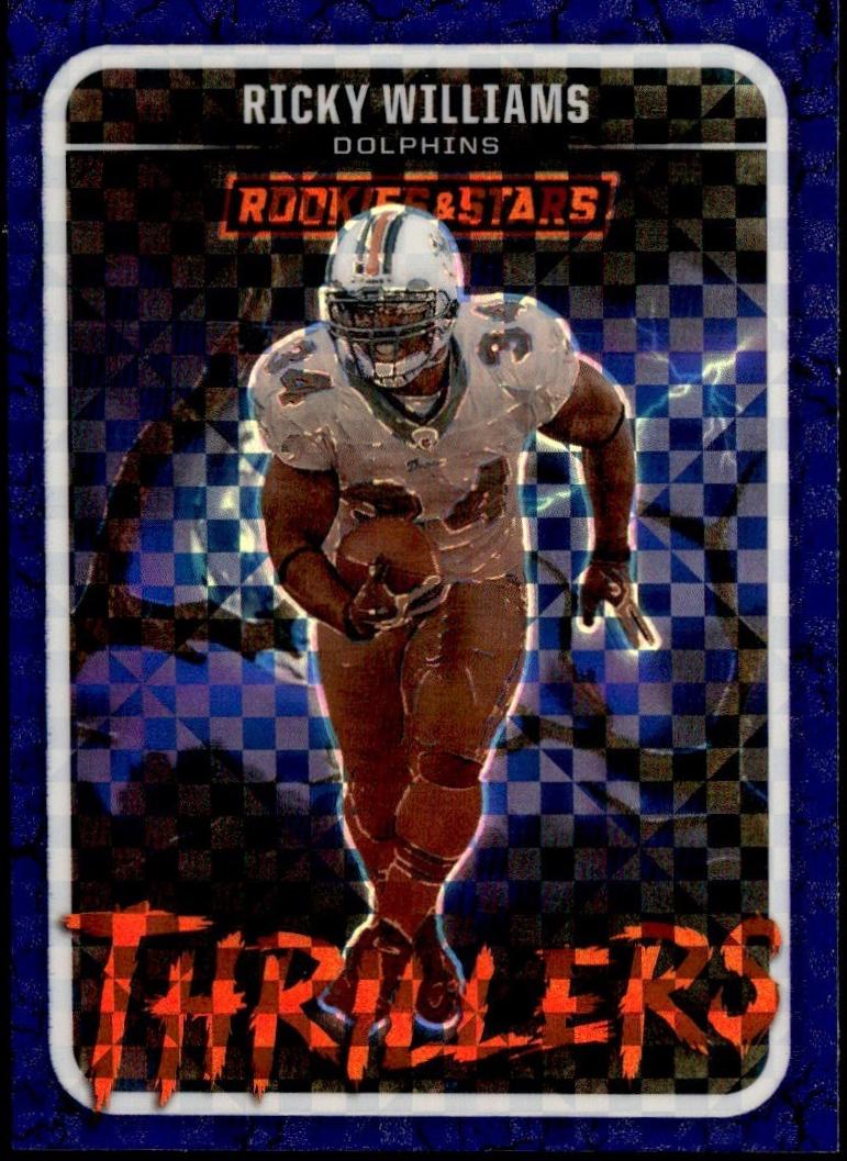 Ricky Williams [Blue Plaid] #16