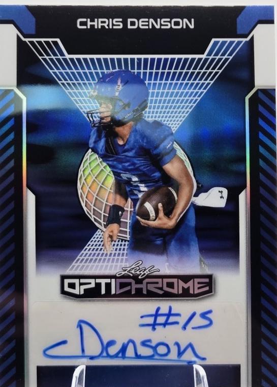Chris Denson [Blue Prismatic] #BA-CD1