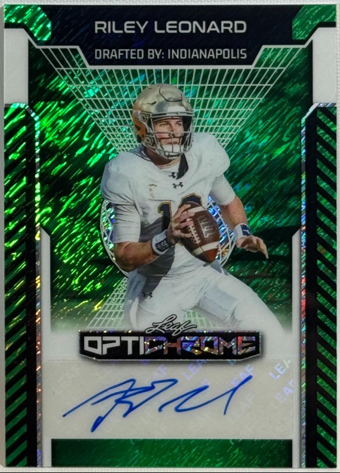 Riley Leonard [Green Shimmer] #BA-RL1