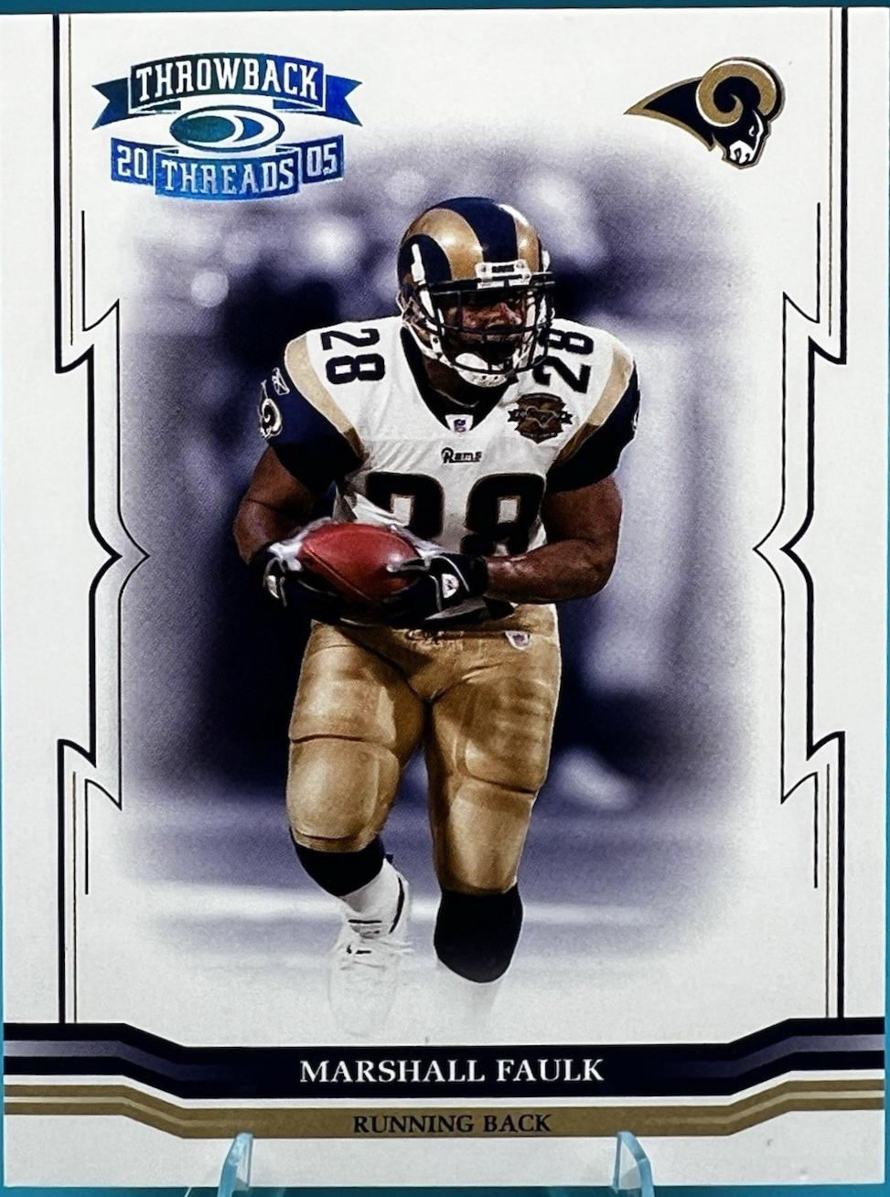 Marshall Faulk [Platinum Holofoil] #132