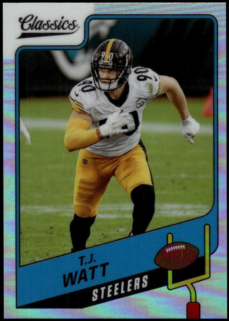 T. J. Watt [Premium Edition Silver] #37