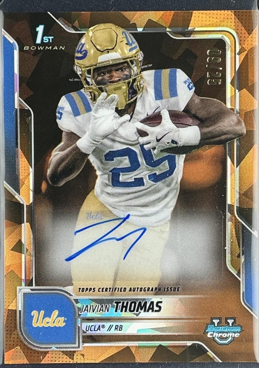 Jaivian Thomas [Orange Sapphire] #BCA-JT