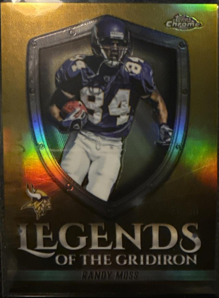 Randy Moss [Gold Refractor] #LOG-25