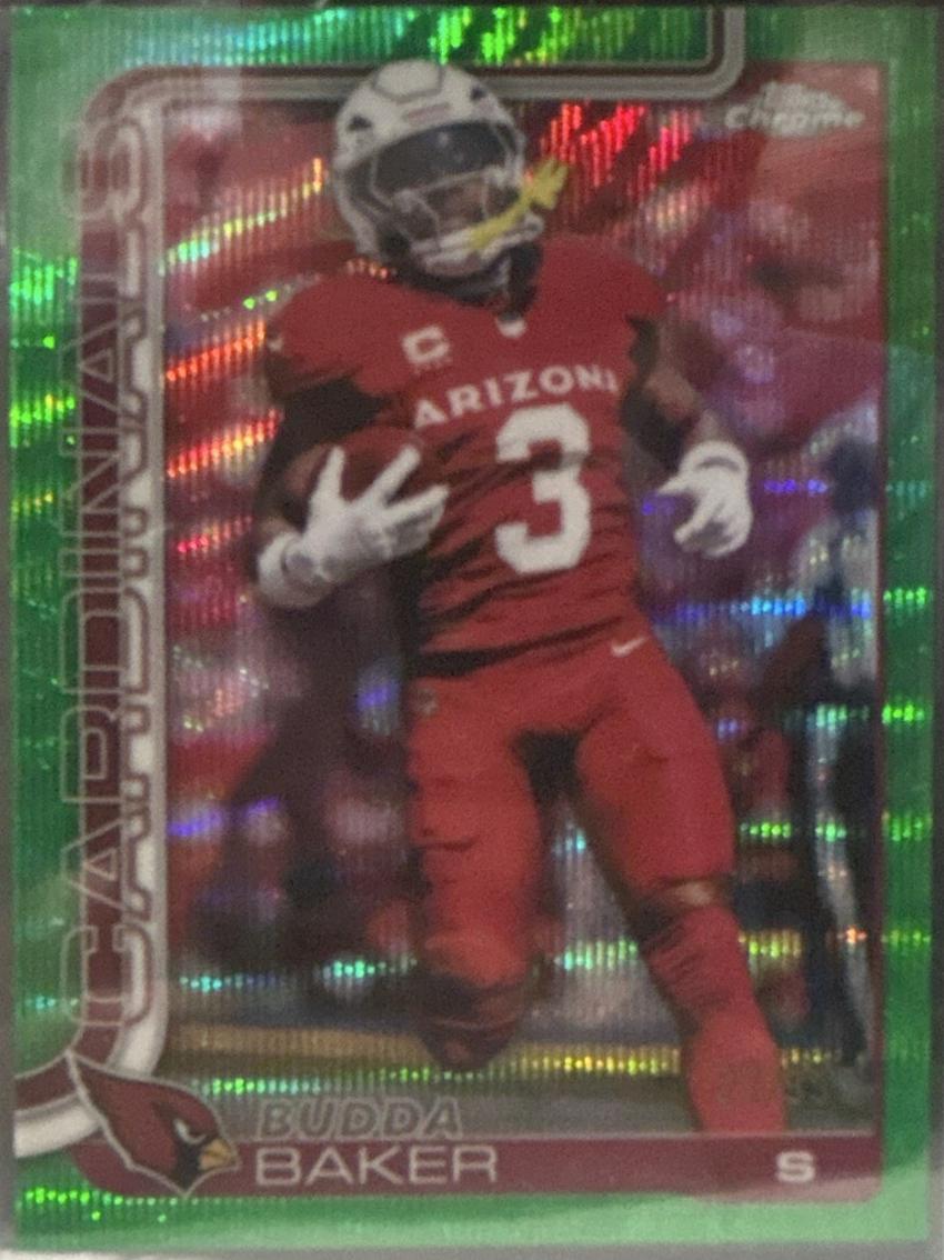 Budda Baker [Green Wave Refractor] #8