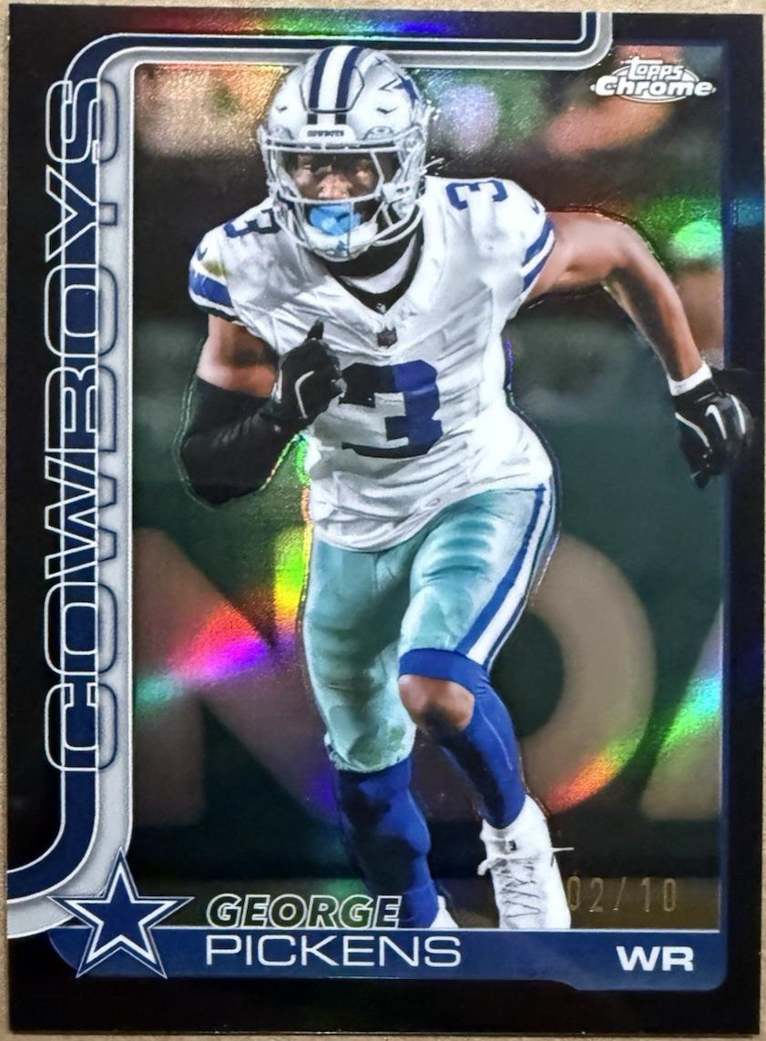 George Pickens [Black Refractor] #80