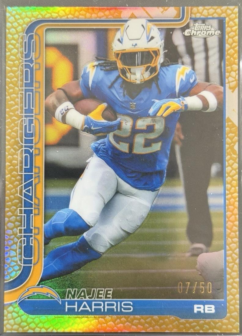 Najee Harris [Leather Gold] #161