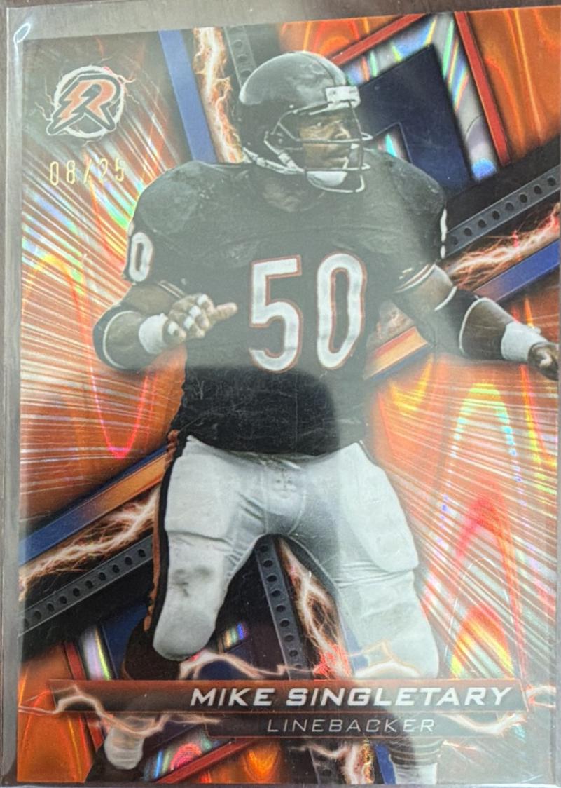 Mike Singletary [Orange Power Surge] #71