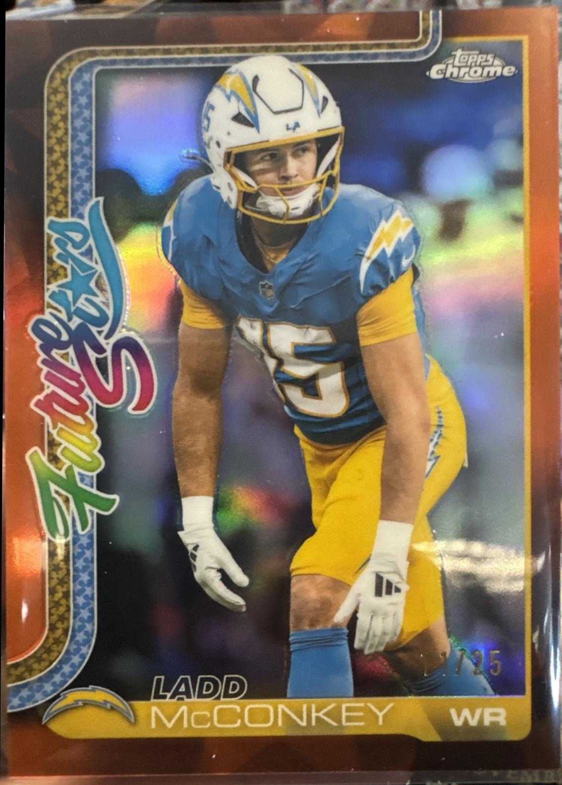 Ladd McConkey [Orange Refractor] #FS-3
