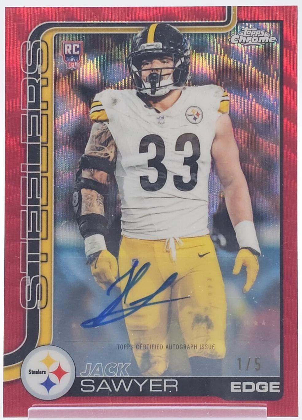 Jack Sawyer [Red Wave Refractor] #RA-JSA