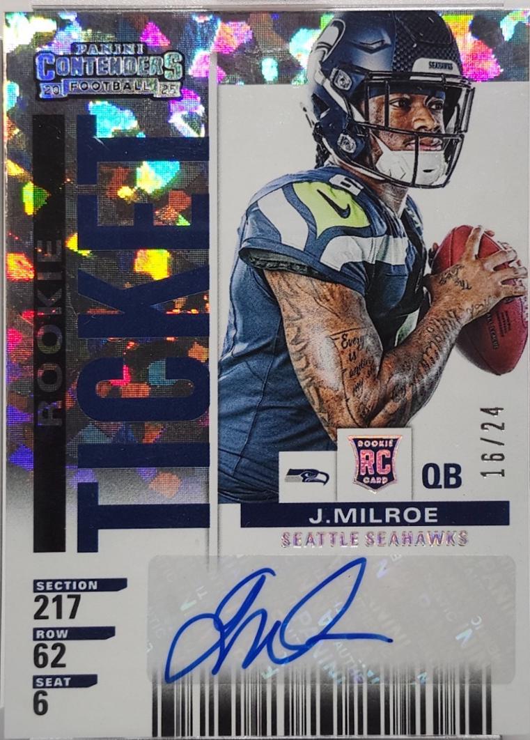 Jalen Milroe [Cracked Ice] #37