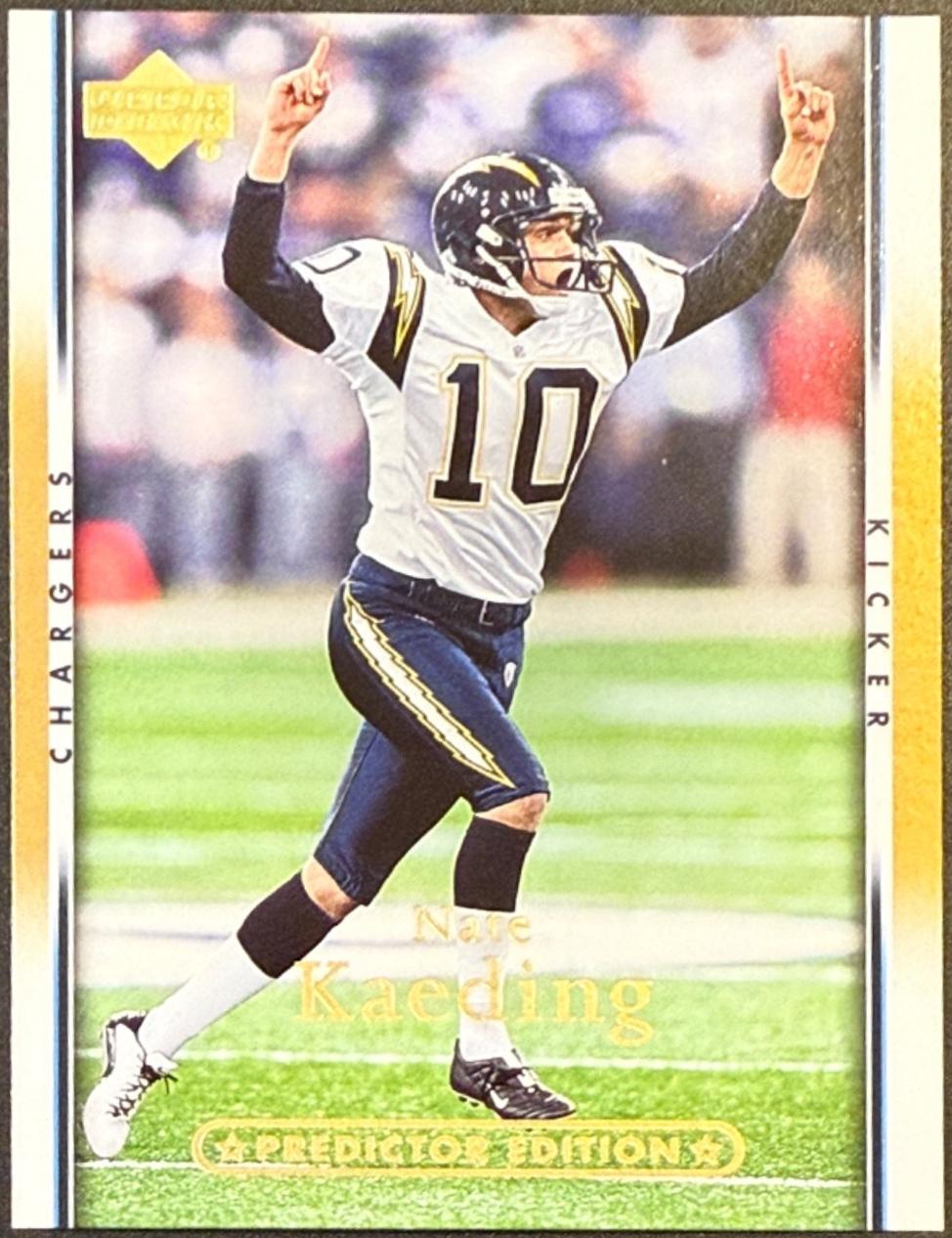 Nate Kaeding [Gold Predictor Edition] #155