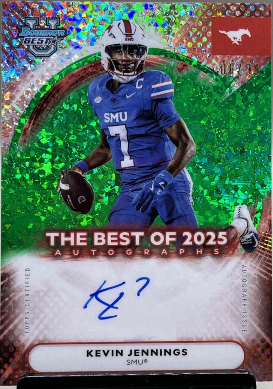Kevin Jennings [Green Mini-Diamond] #BOA-KJ